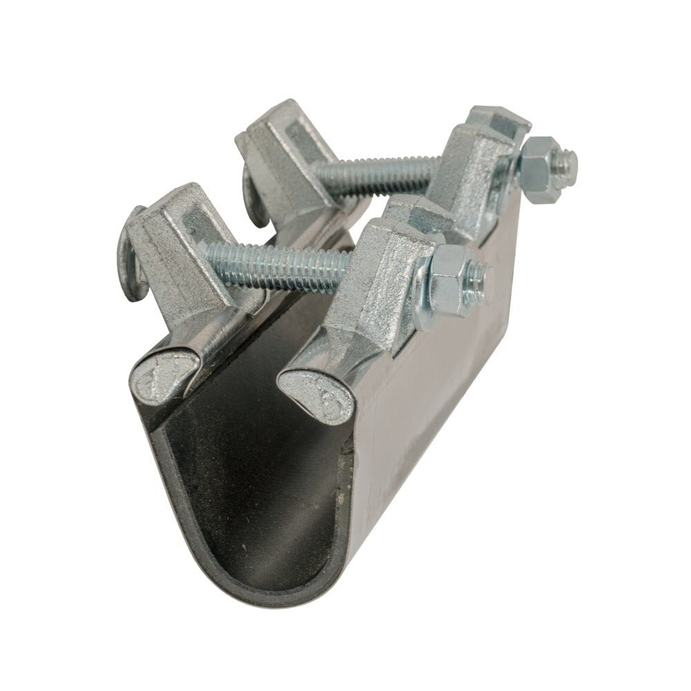 Eastman 45196 6 in. Stainless Steel Pipe Repair Clamp for 1-1/4 in. IPS Steel and Plastic Pipe