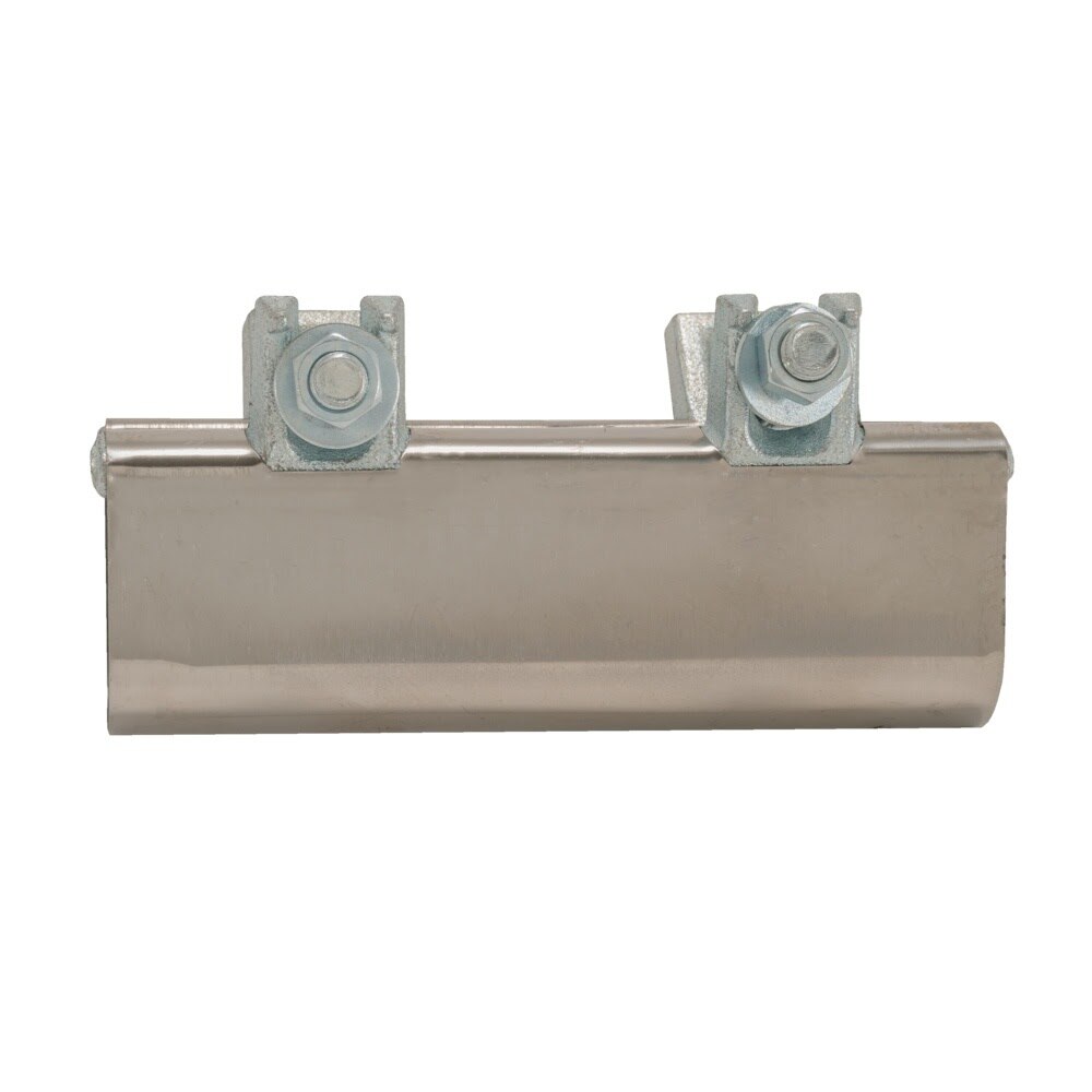 Eastman 45196 6 in. Stainless Steel Pipe Repair Clamp for 1-1/4 in. IPS Steel and Plastic Pipe - 2