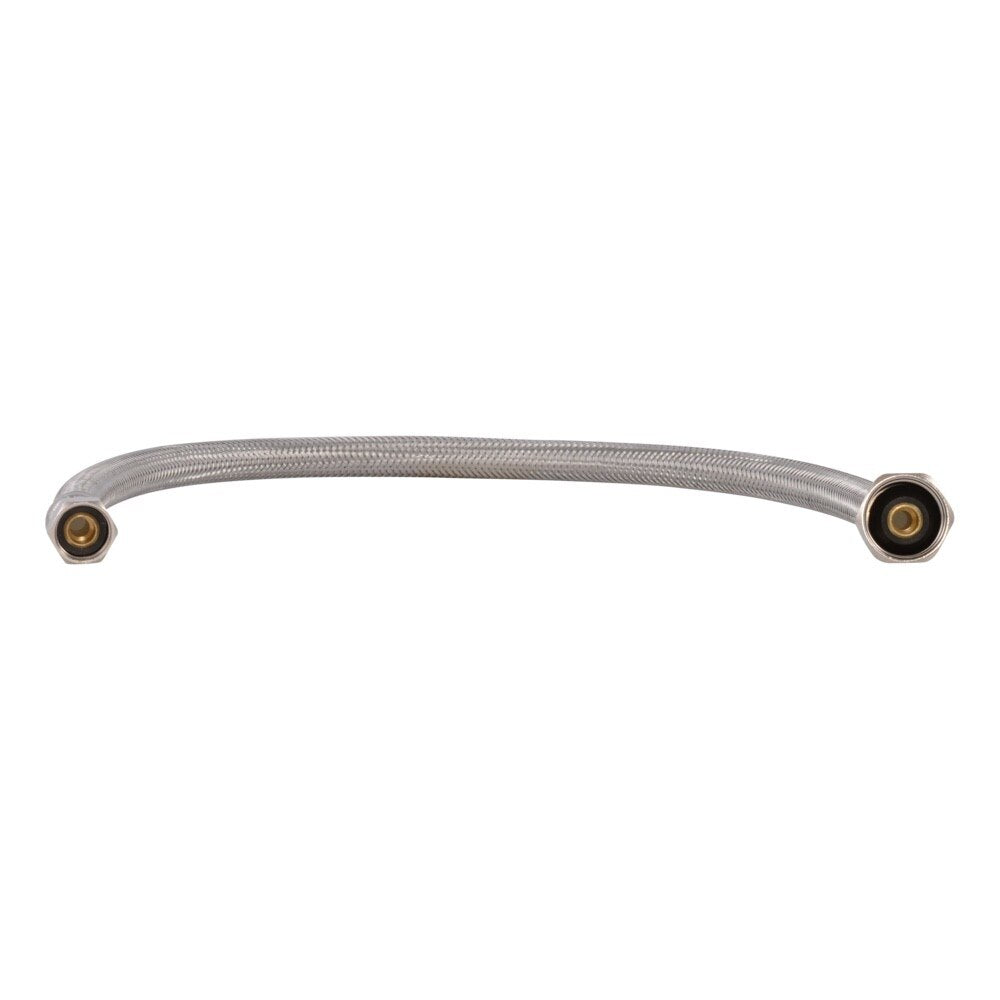Eastman 48005N 1/2 in. IPS x 3/8 in. Compression x 20 in. Braided Stainless Steel Faucet Supply Line - 3