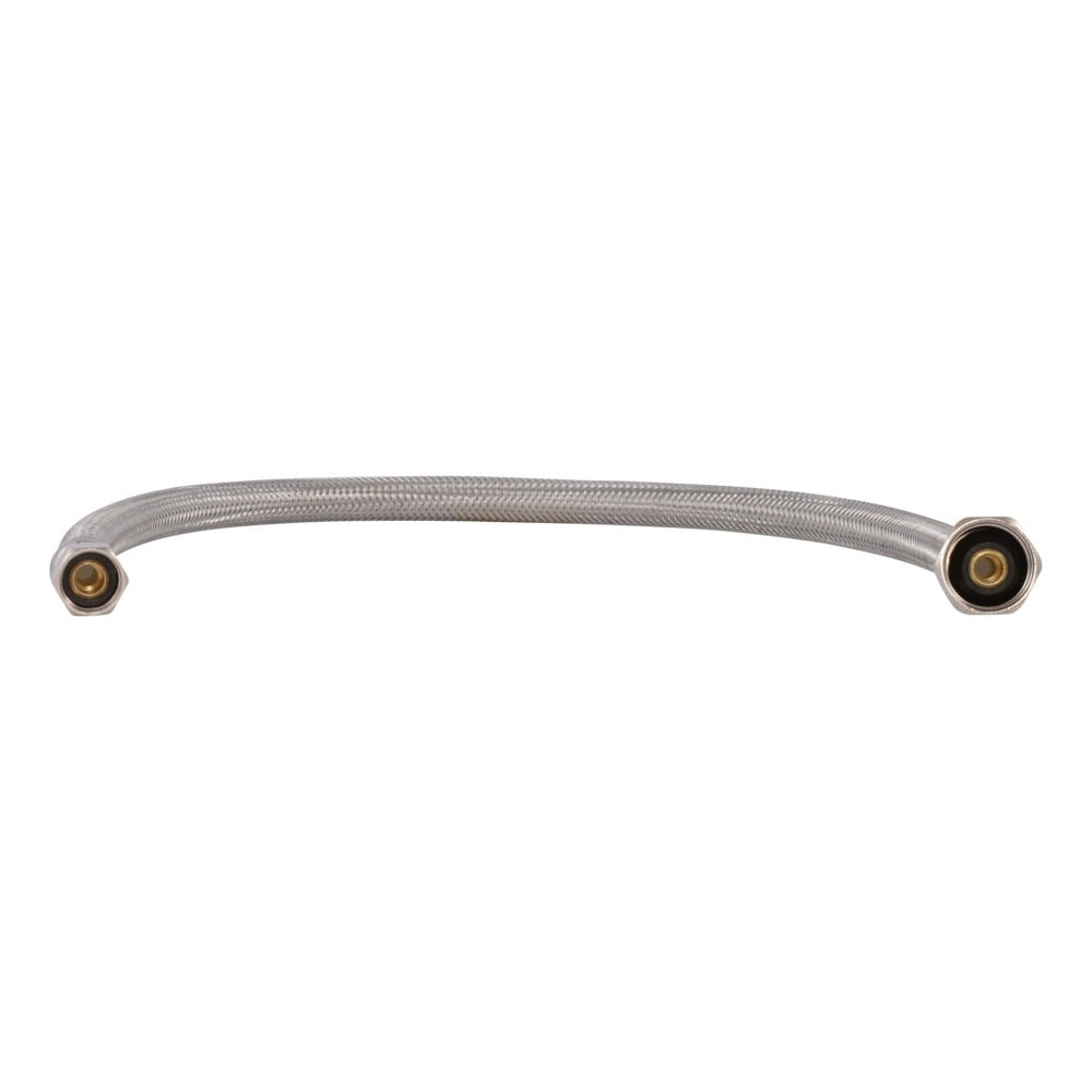 Eastman 48005N 1/2 in. IPS x 3/8 in. Compression x 20 in. Braided Stainless Steel Faucet Supply Line - 3