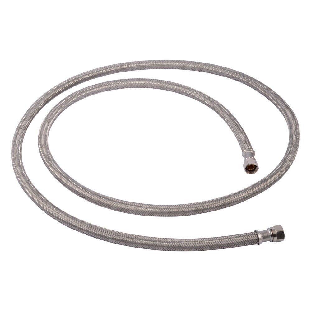 Eastman 48034 3/8 in. Comp x 3/8 in. Comp x 72 in. Braided Stainless Steel Faucet Supply Line