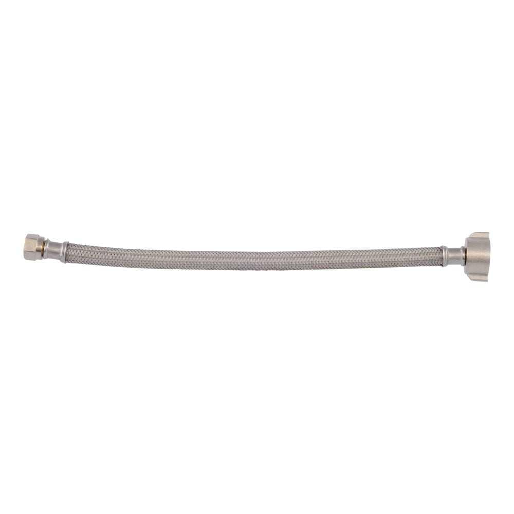 Eastman 48088P 12 in Braided Stainless Steel Toilet Supply Line with Nylon Nut - 2