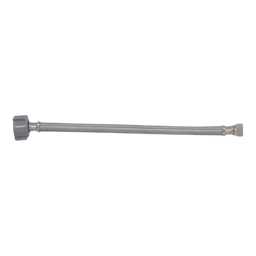 Eastman 48088 3/8 in Comp x 7/8 in Ballcock x 12 in Braided Stainless Steel Toilet Connector - 3