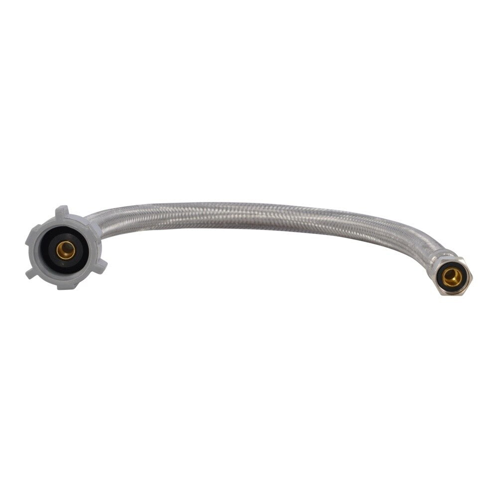 Eastman 48089 3/8 in Compression x 7/8 in Ballcock x 16 in Braided Stainless Steel Toilet Supply Line - 2