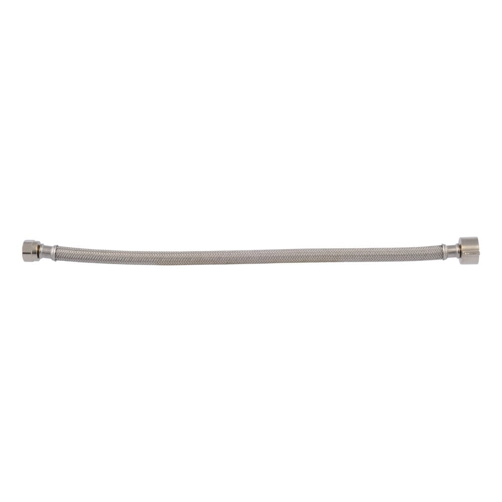 Eastman 48094 1/2 in. Comp x 7/8 in. Ballcock x 16 in. Braided Stainless Steel Toilet Supply Line - 2