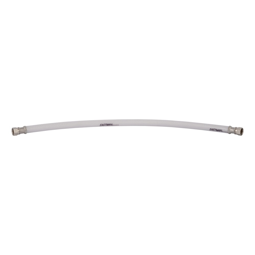 Eastman 48123 3/8 in. Comp x 3/8 in. Comp x 20 in. PVC Flex Water Supply Line with Brass Insert - 2