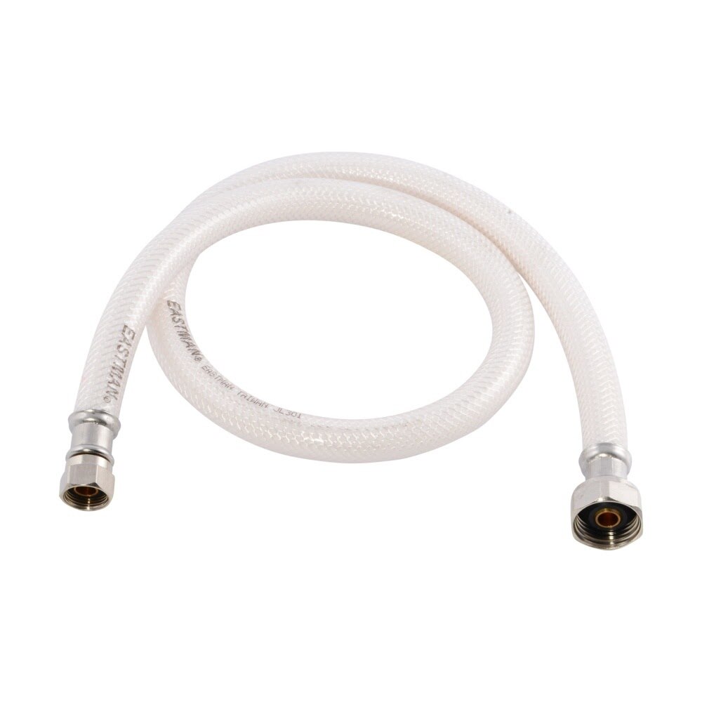 Eastman 48128 1/2 in. IPS x 3/8 in. Compression x 30 in. Flexible PVC Faucet Supply Line