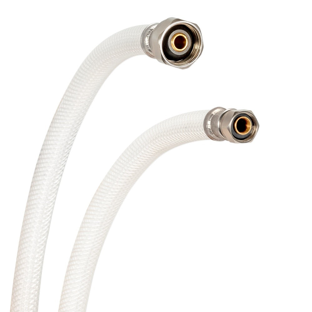 Eastman 48128 1/2 in. IPS x 3/8 in. Compression x 30 in. Flexible PVC Faucet Supply Line - 3