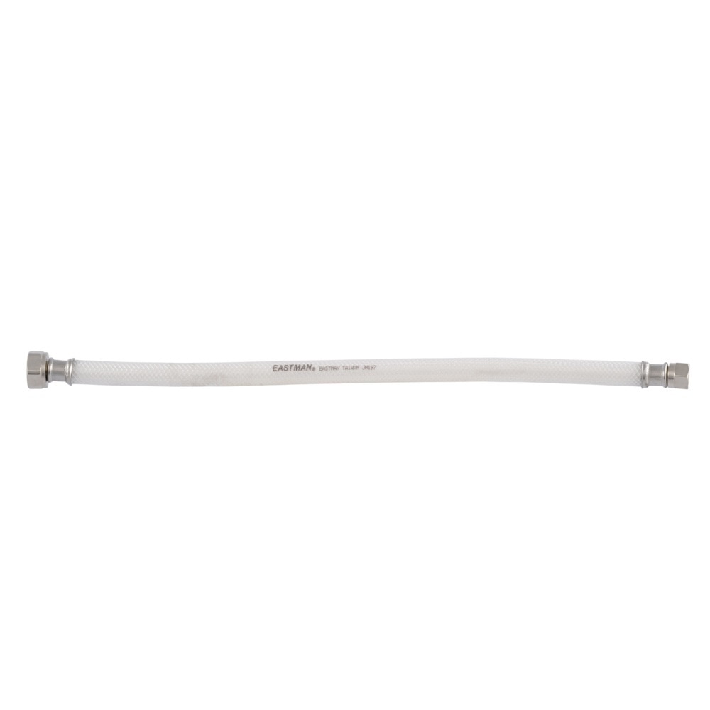 Eastman 48131 16 in. Flex Faucet Supply Line 1/2 in. IPS x 3/8 in. Compression with Brass Insert - 2