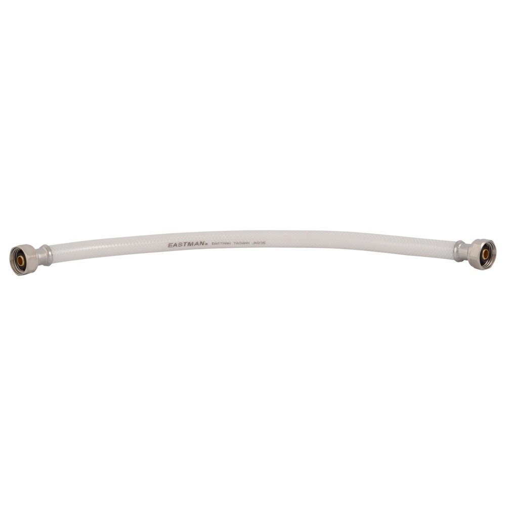 Eastman 48133 1/2 in x 1/2 in x 16 in Flex Faucet Water Supply Line with Brass Insert - 2
