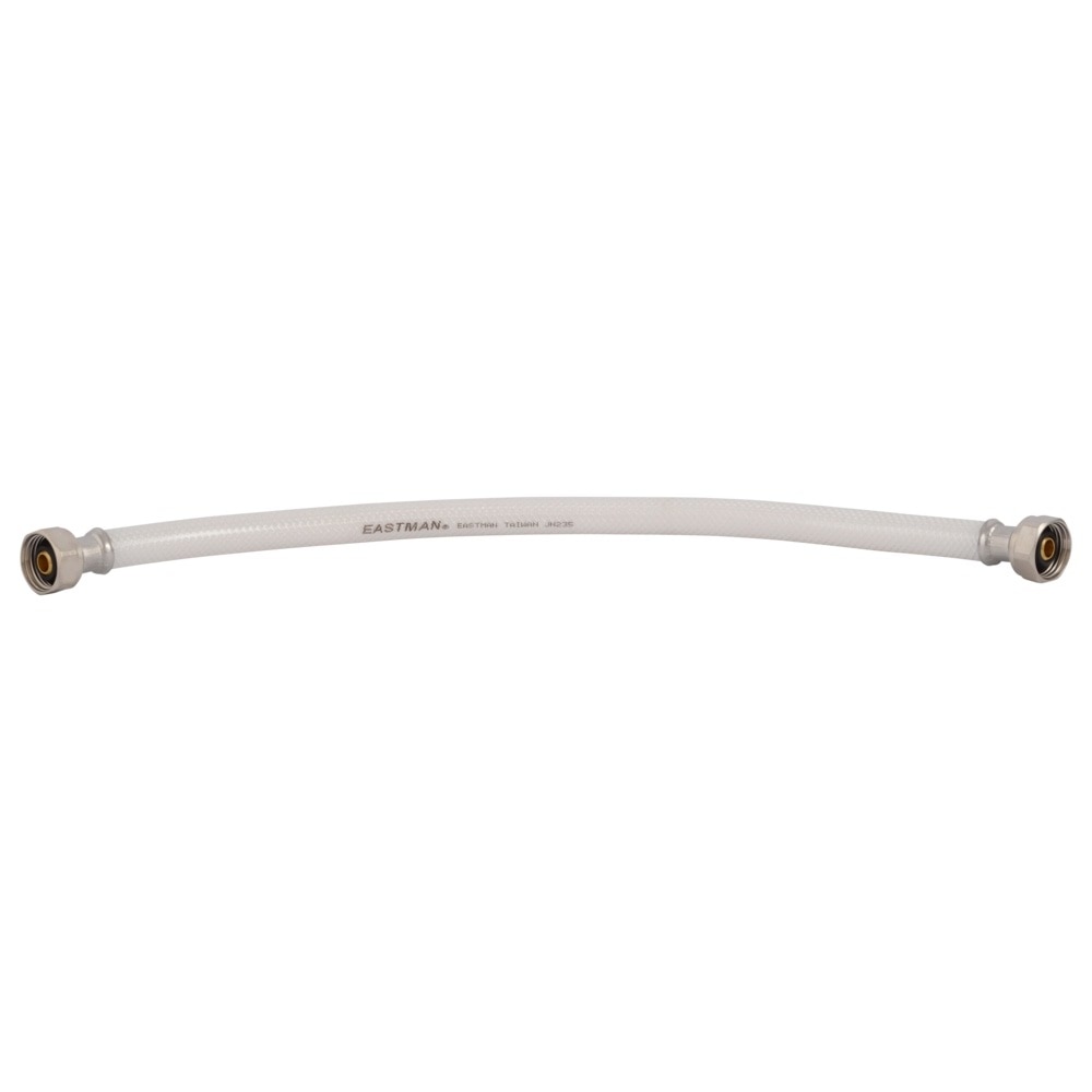 Eastman 48133 1/2 in x 1/2 in x 16 in Flex Faucet Water Supply Line with Brass Insert - 2