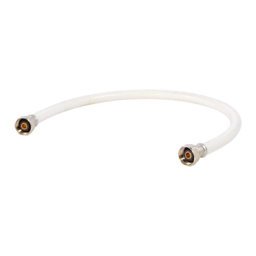 Eastman 48135 1/2 in. IPS x 1/2 in. IPS x 24 in. PVC Faucet Supply Line with Brass Insert