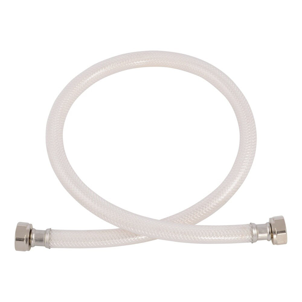 Eastman 48136 1/2 in. IPS x 1/2 in. IPS x 30 in. Flex Water Supply Line with Brass Insert - 2