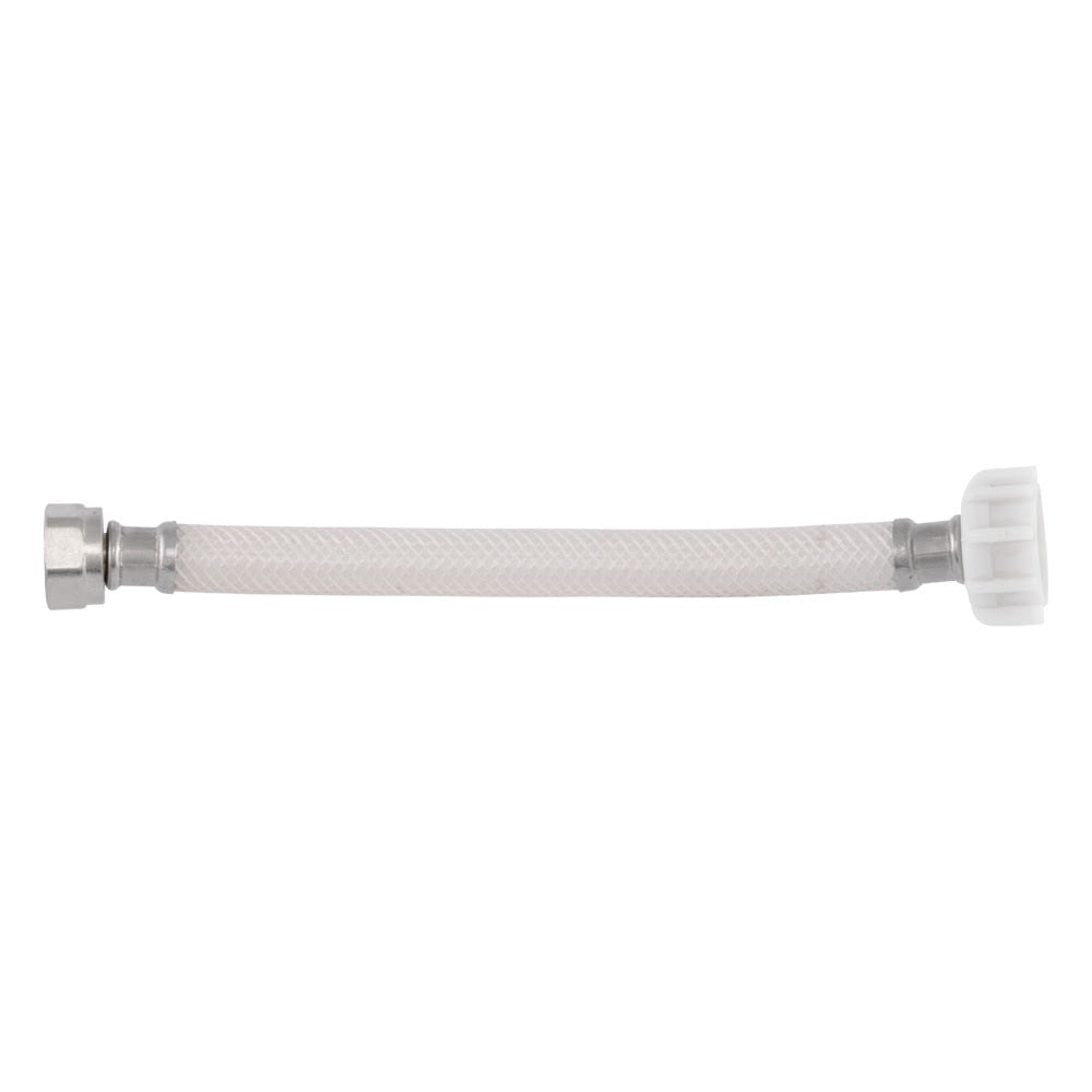 Eastman 48169 1/2 in. IPS x 7/8 in. BC x 9 in. Flexible Toilet Water Supply Line with Brass Insert - 3