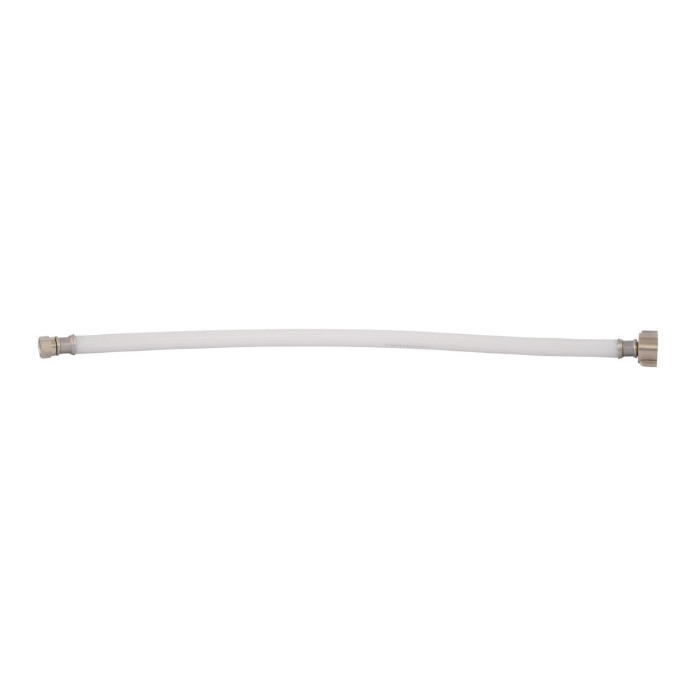 Eastman 48175 3/8 in. Comp x 7/8 in. Ballcock x 20 in. PVC Toilet Supply Line with Brass Insert - 2