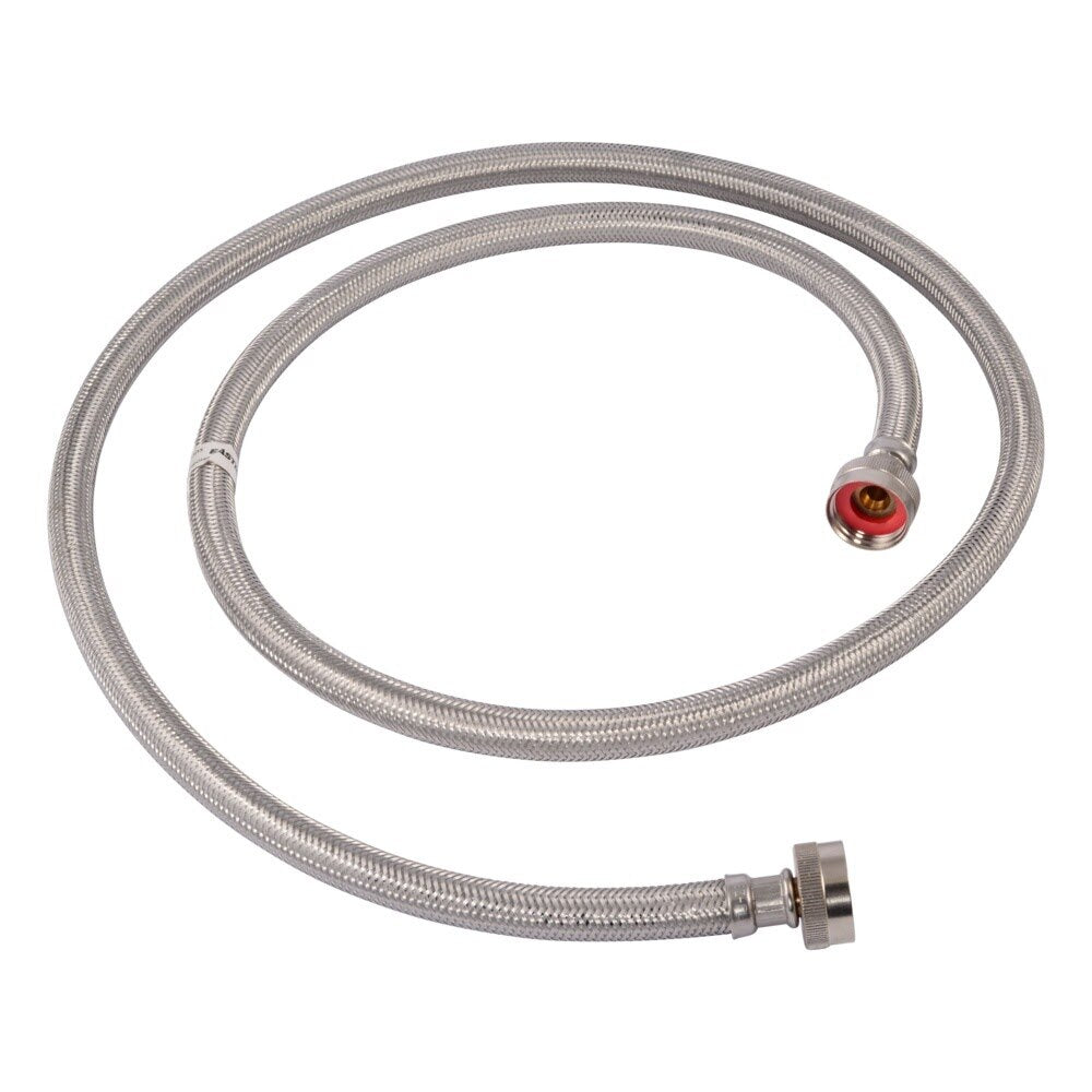 Eastman 48369 6 ft Braided Stainless Steel Washing Machine Hose - 2