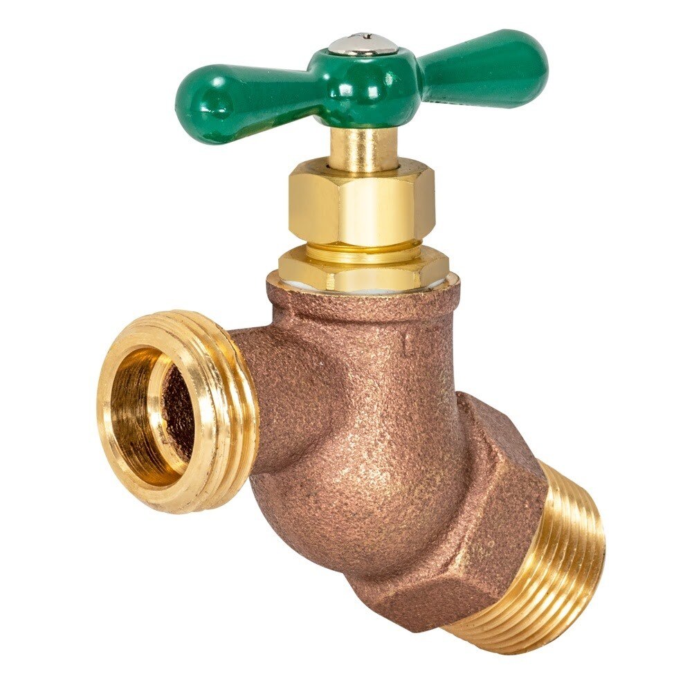Eastman 48627 3/4 in. MIP Heavy Pattern Male No-Kink Hose Bibb
