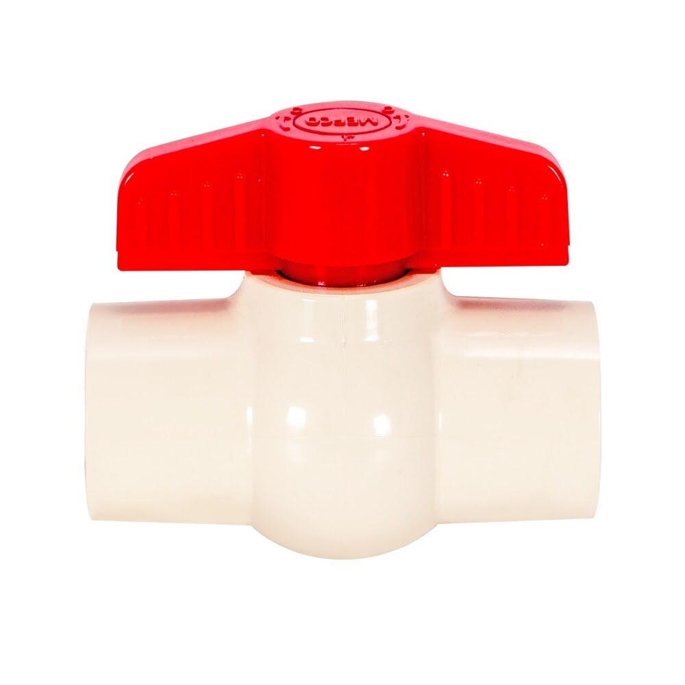 Eastman 48638 1 in. Slip x 1 in. Slip Schedule 80 CPVC Full Port Ball Valve for Potable Water - 3