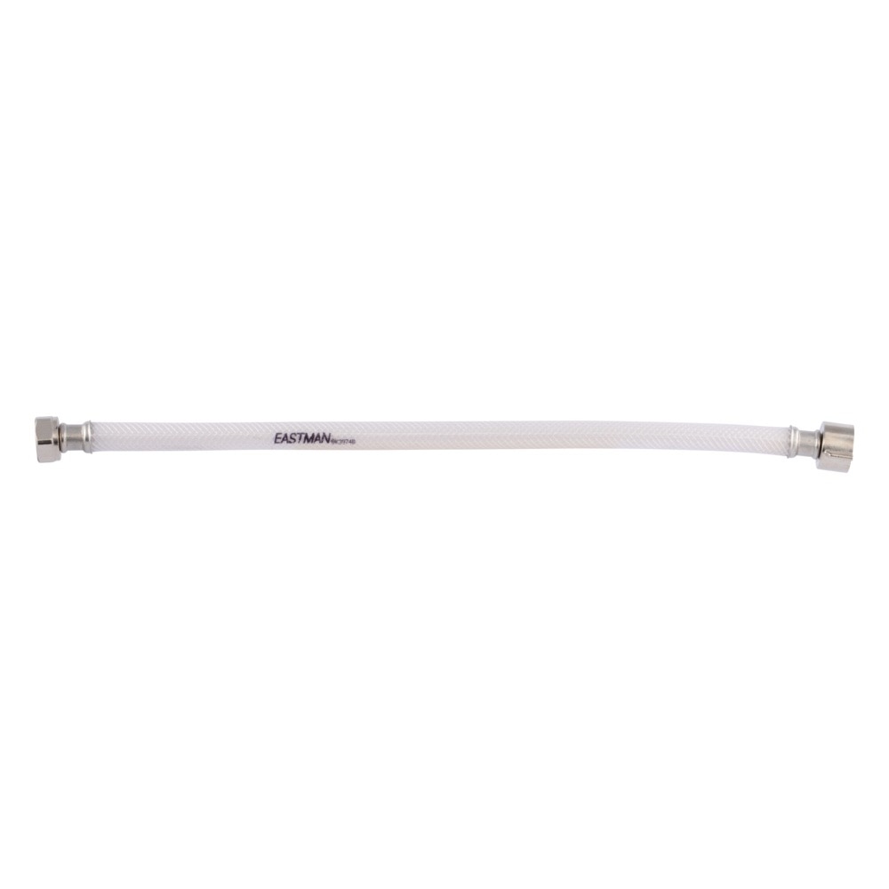 Eastman 48959 1/2 in. IPS x 7/8 in. Ballcock x 16 in. PVC Toilet Supply Line - 2