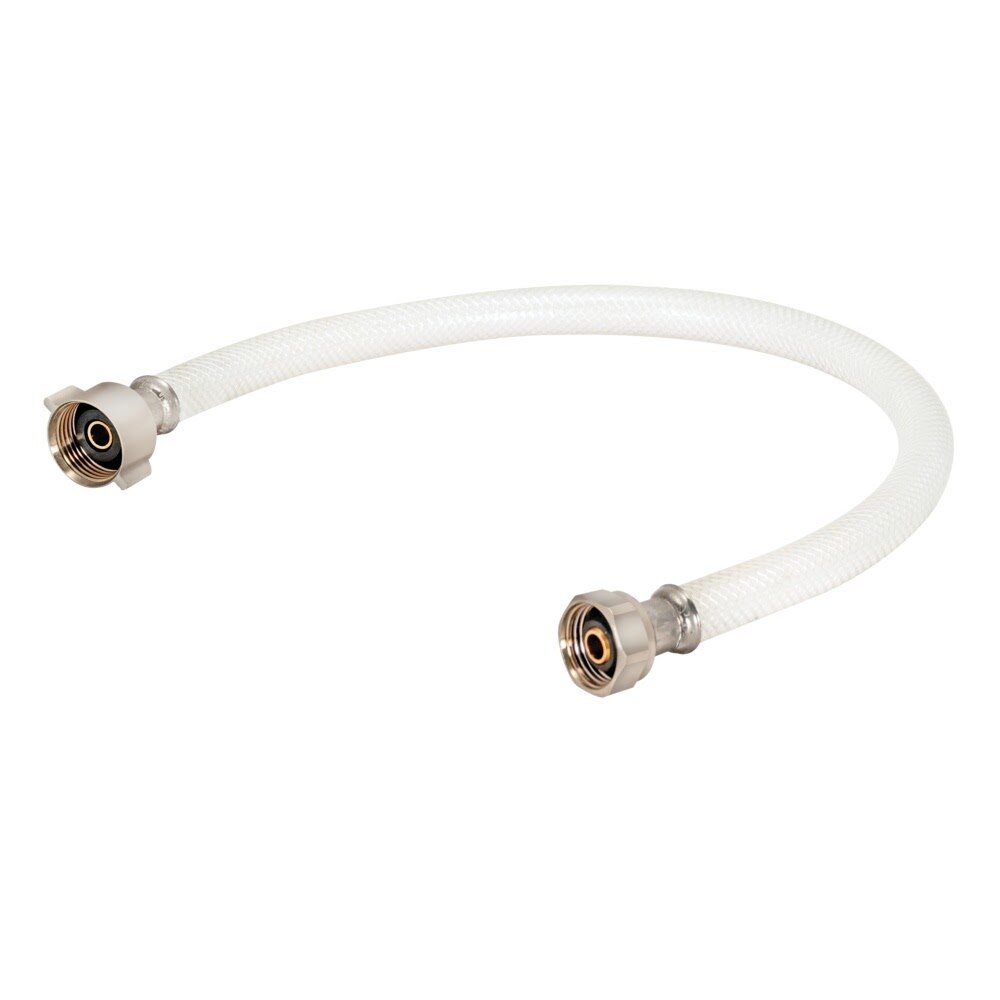 Eastman 48960 1/2 in. IPS x 7/8 in. Ballcock x 20 in. Flexible PVC Toilet Supply Line