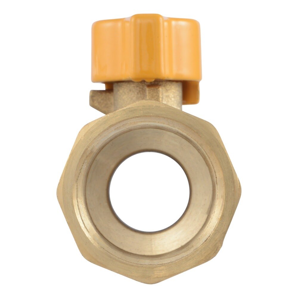 Eastman 60011B 3/4 in. FIP x 3/4 in. FIP Straight Lever Handle Gas Valve - 3