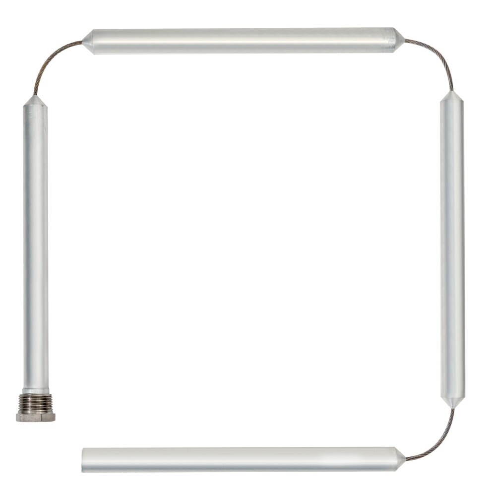 Eastman 60145 45 in Flexible Aluminum Anode Rod with Hex Head for Water Heaters