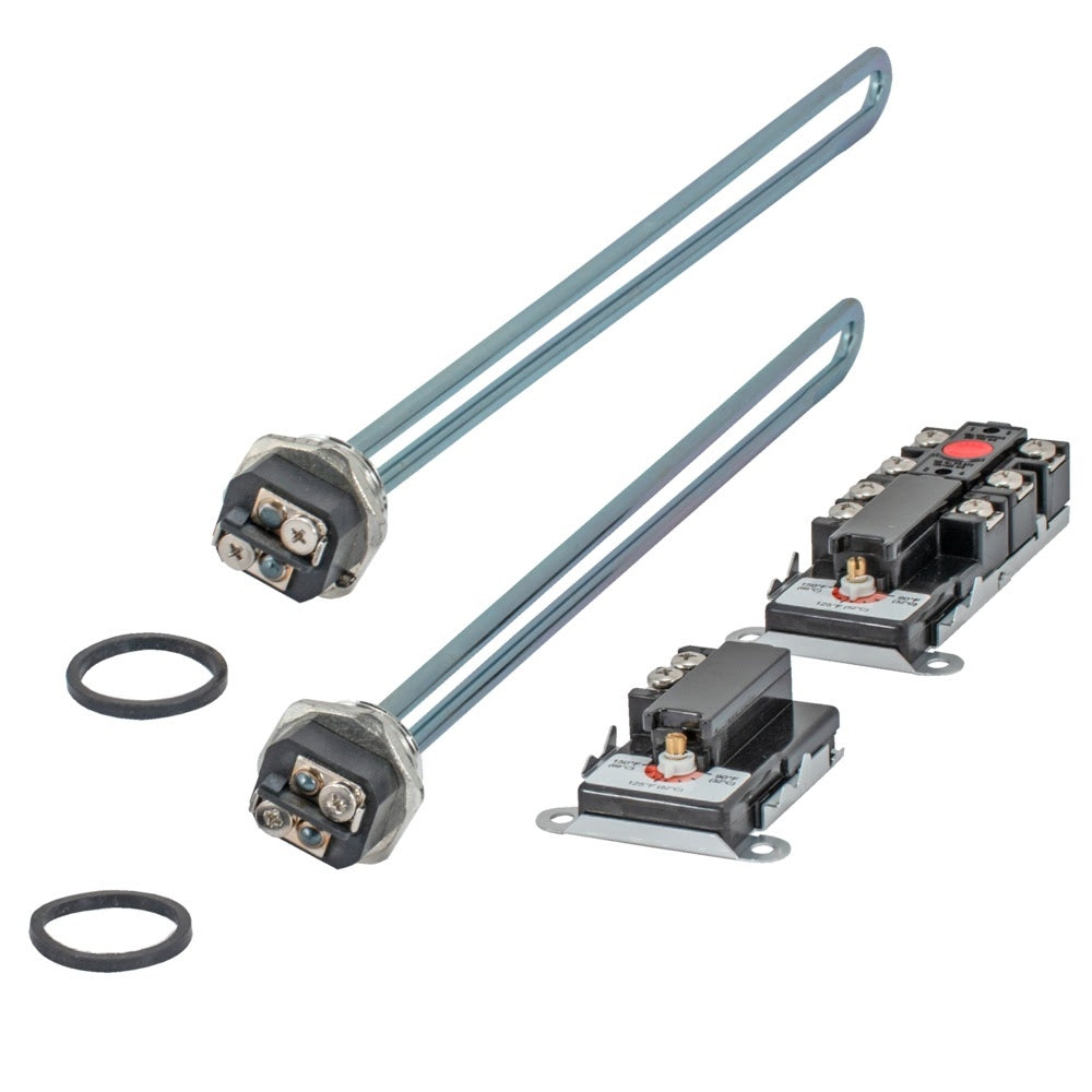 Eastman 60178 Electric Water Heater Tune Up Kit with 240 Volt 4500 Watt Elements and Thermostats