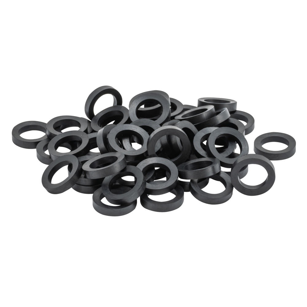 Eastman 60229N Black Rubber Replacement Water Heater Connector Washers for 3/4 in FIP (50 Pack)