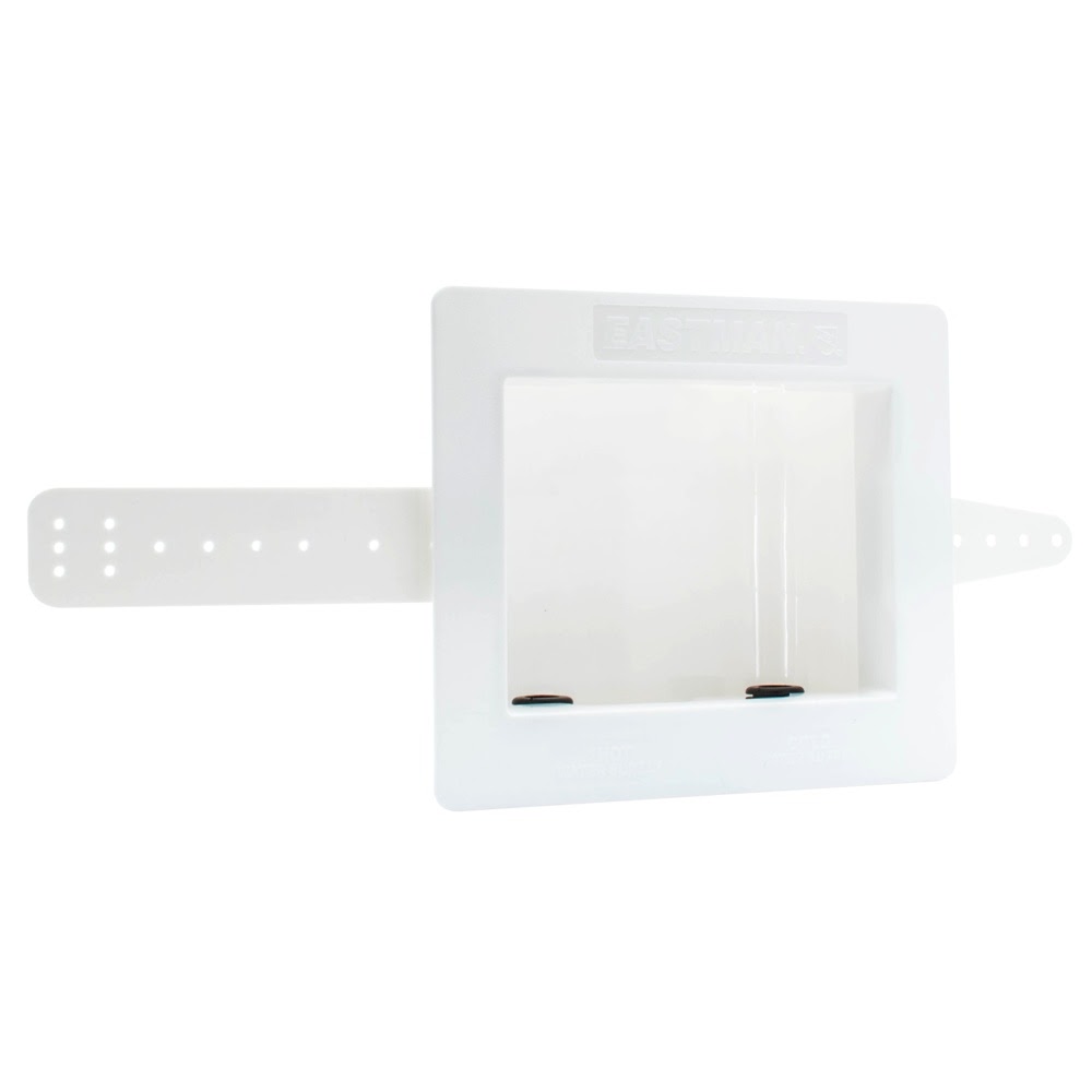 Eastman 60256 Center Drain Washing Machine Outlet Box Without Valve 10.43 in x 3.94 in x 9.25 in