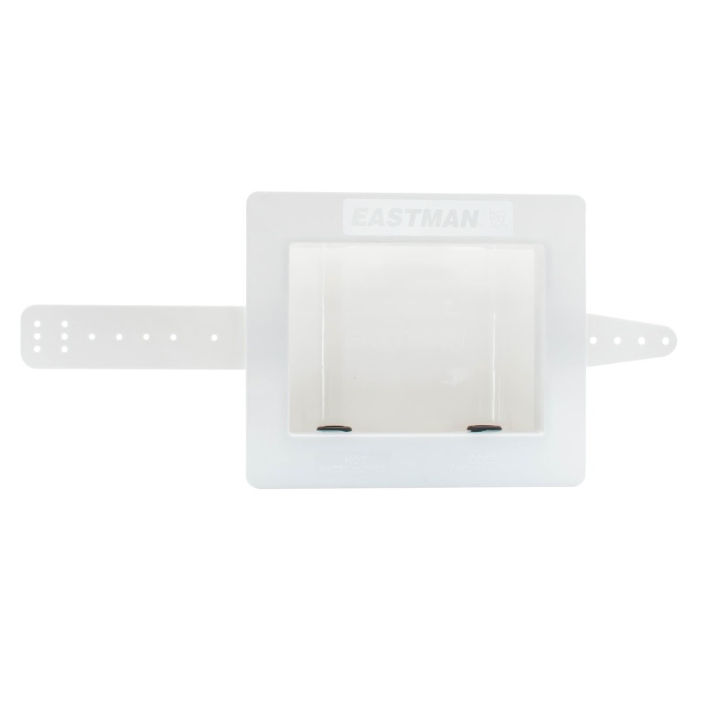 Eastman 60256 Center Drain Washing Machine Outlet Box Without Valve 10.43 in x 3.94 in x 9.25 in - 2