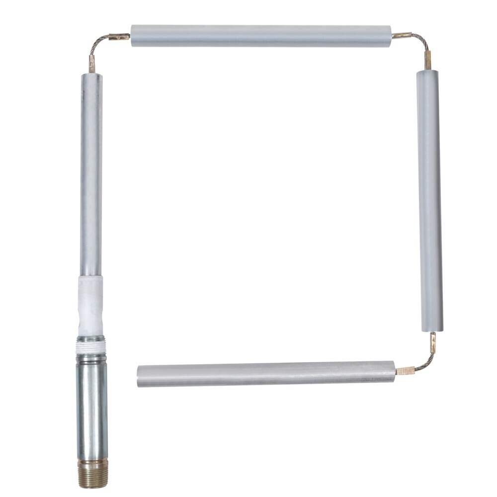 Eastman 60289 42 in. Flexible Aluminum Zinc Water Heater Anode Rod with 5 in. Nipple Fitting