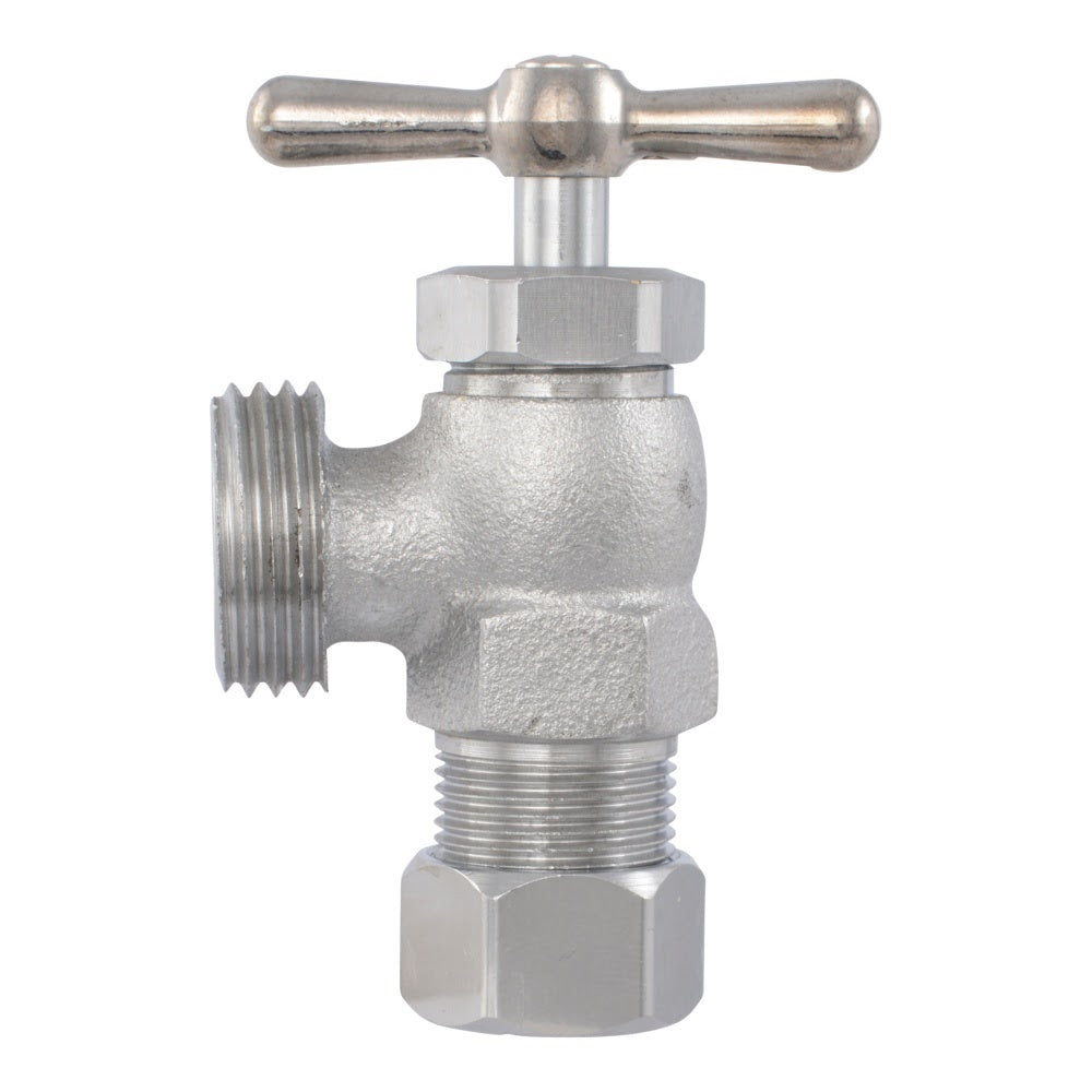 Eastman 60301 5/8 in OD Inlet Washing Machine Valve with 1/2 in Compression Connection - 2