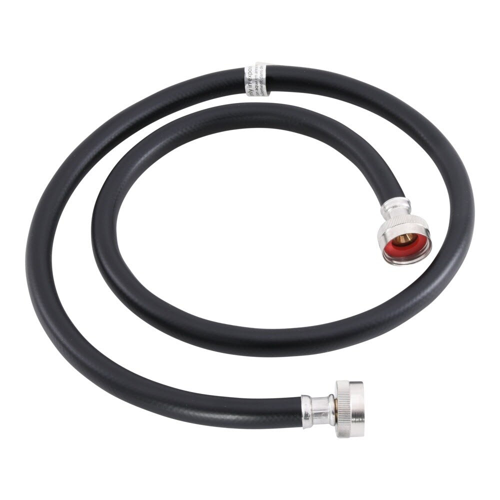 Eastman 60321P 4 ft Black PVC Washing Machine Hose for Residential Washer Water Supply