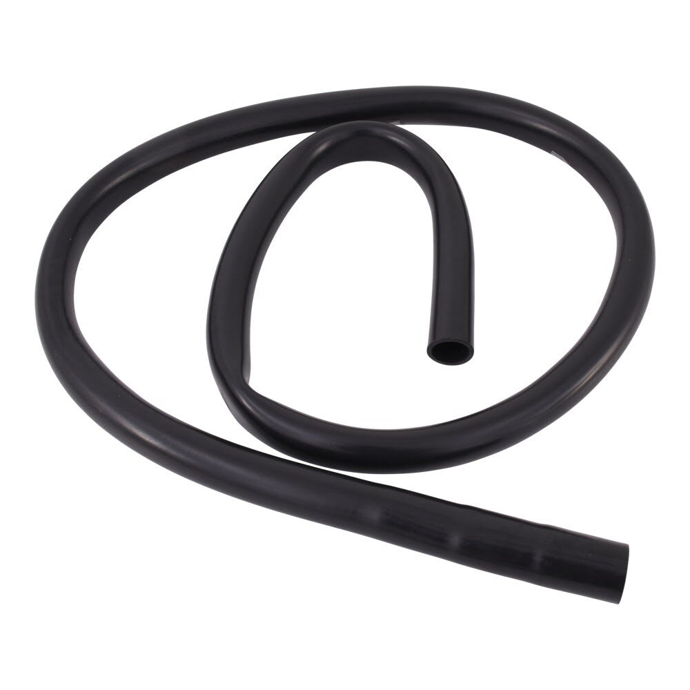 Eastman 60355 6 ft Black Rubber Washing Machine Discharge Hose Universal Fit