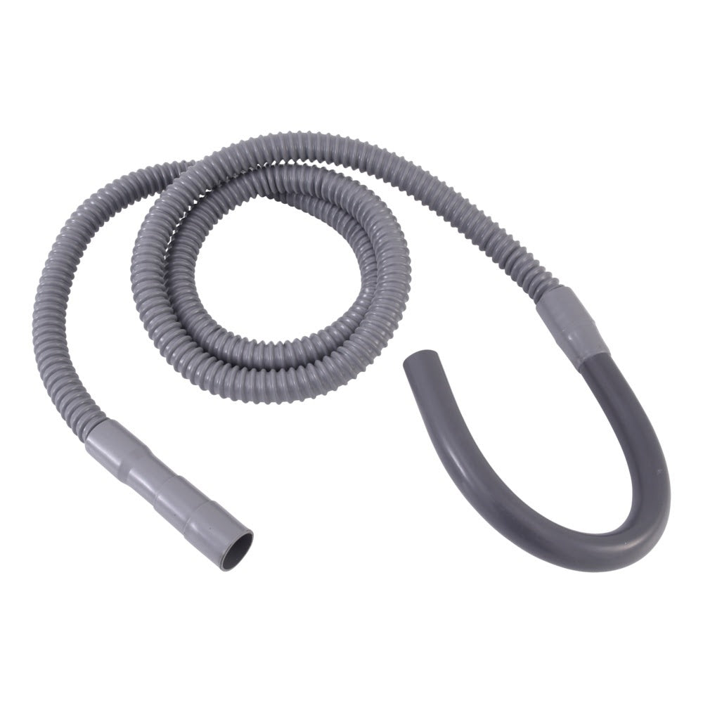 Eastman 60357 8 ft Gray SSD Style Flexible Washing Machine Discharge Hose - 3