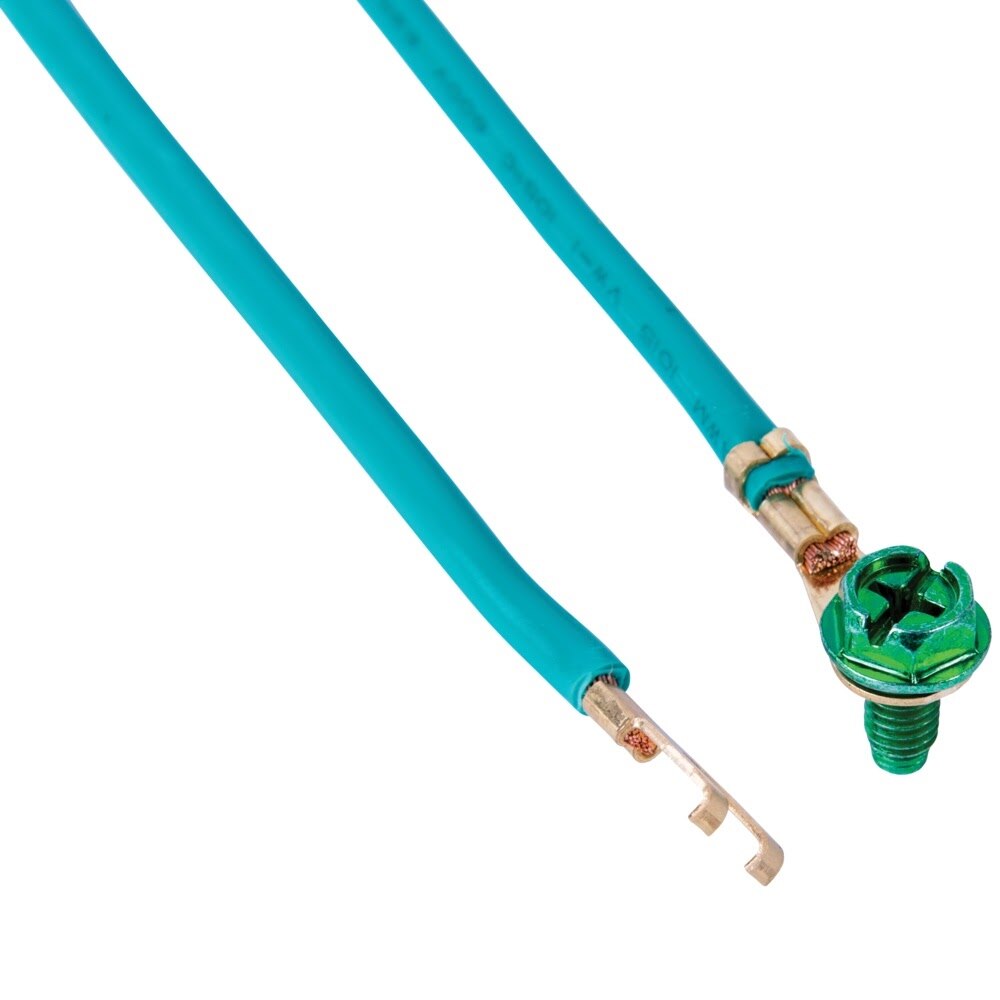 Eastman 61276 8 in. No. 12 AWG Grounding Wire for Appliance Installation and Repair