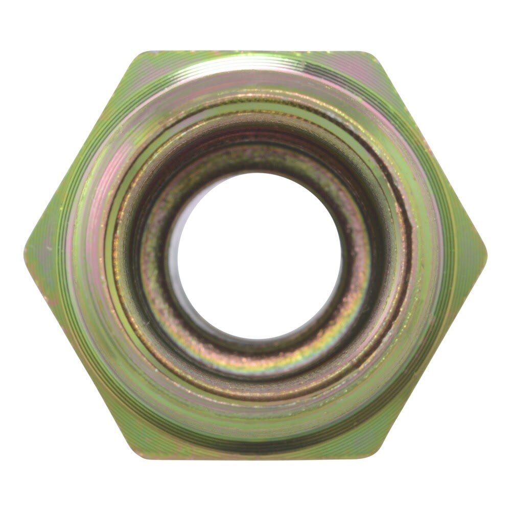 Eastman 65704B 1/2 in. OD Flare x 1/2 in. MIP Gas Fitting with Tapped 3/8 in. FIP - 3