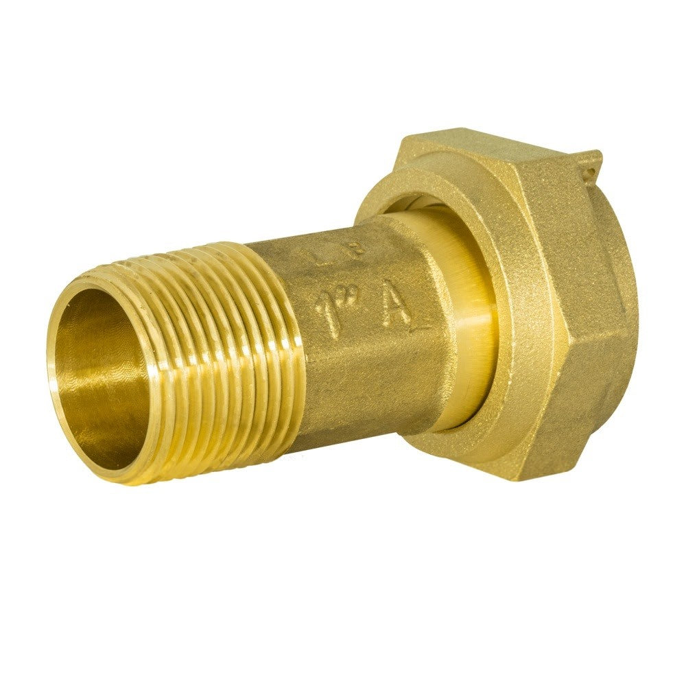 Eastman 70117 1 in. x 1-1/4 in. Water Meter Coupling with Gasket - 3