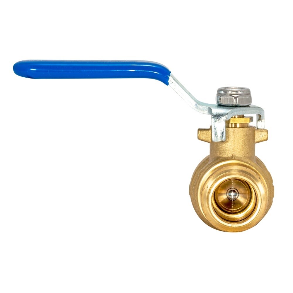 Eastman 80151 1/2 in. Press Brass Ball Valve for Plumbing - 2