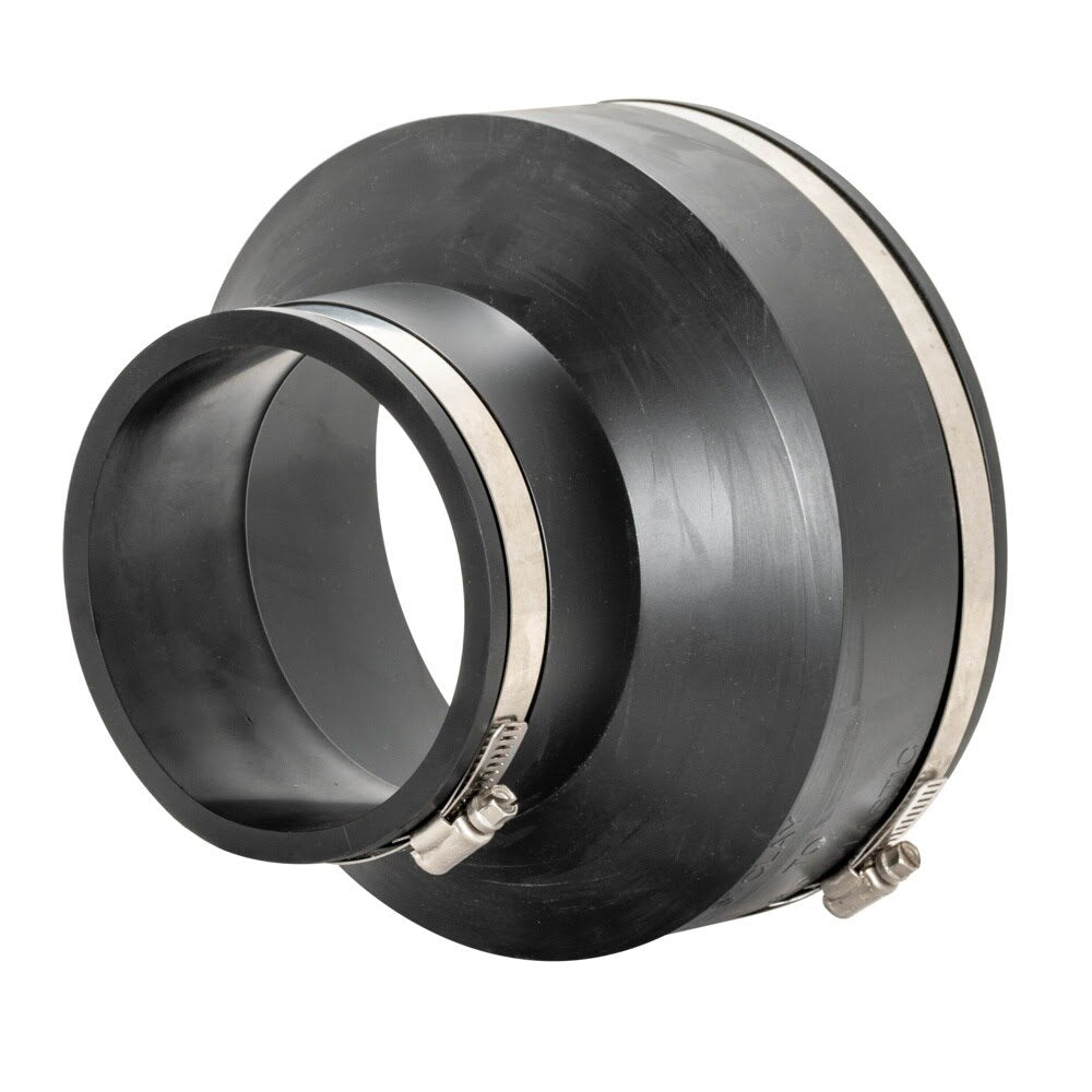 Eastman 86011 6 in. x 4 in. Flexible Coupling for Clay to Cast Iron or Plastic - 3