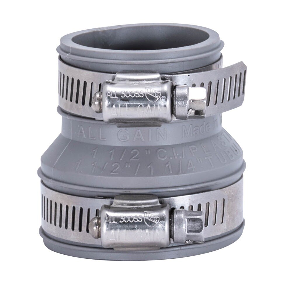 Eastman 86012 1-1/2 in. x 1-1/2 in. or 1-1/4 in. Flexible Drain and Trap Connector with Clamps