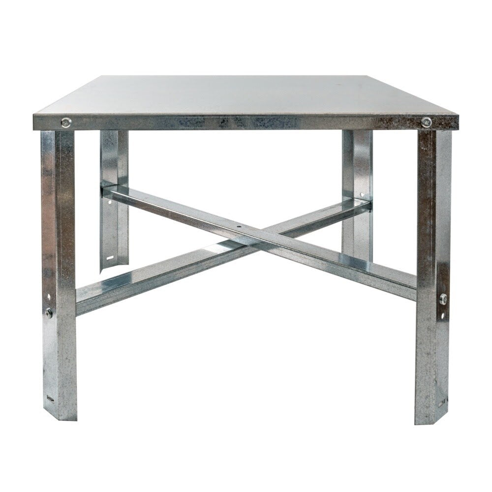 Eastman 86279 24 in x 24 in Galvanized Steel Water Heater Stand