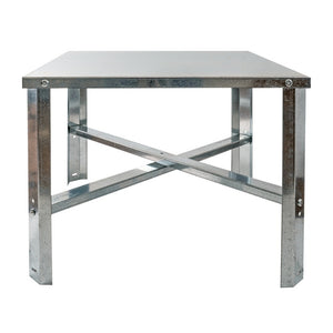 Eastman 86279 24 in x 24 in Galvanized Steel Water Heater Stand