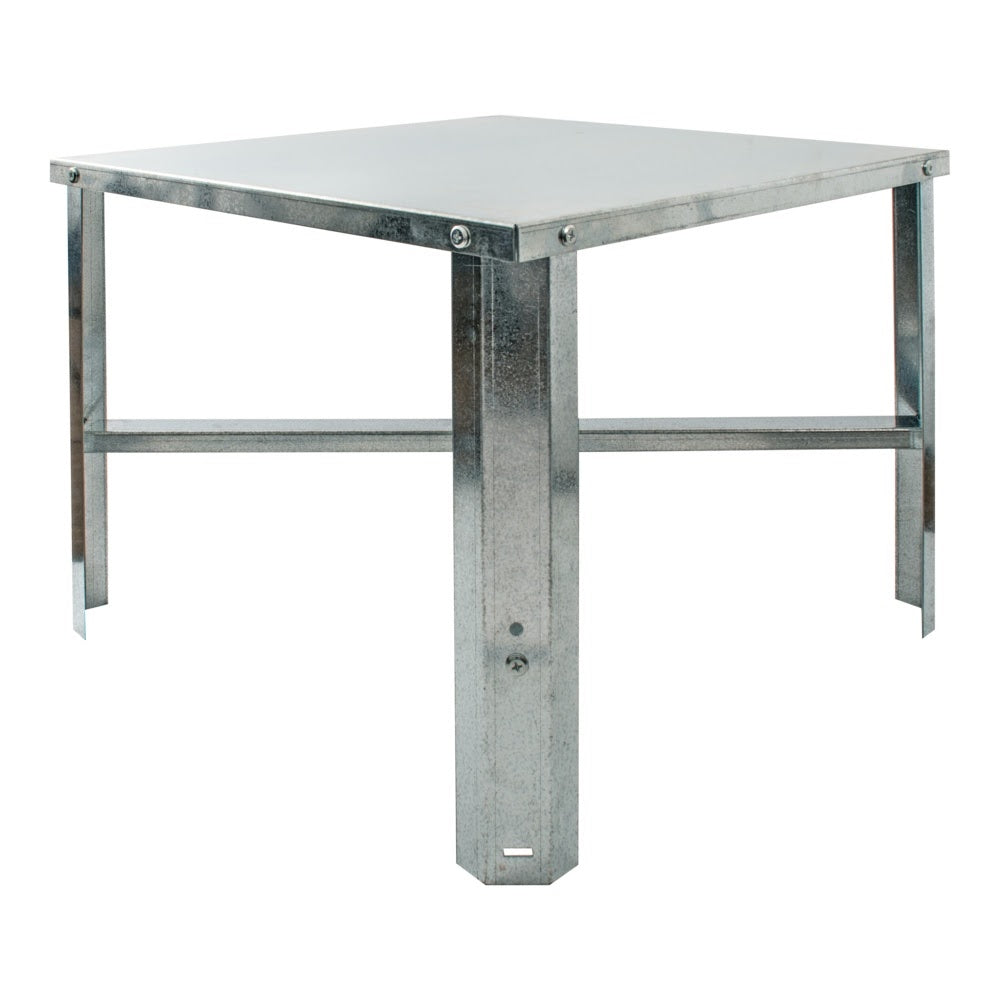 Eastman 86279 24 in x 24 in Galvanized Steel Water Heater Stand - 3