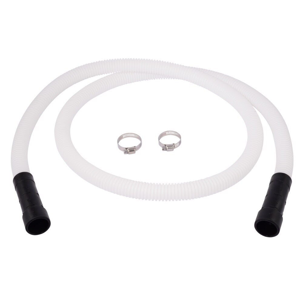 Eastman 91225 6 ft Corrugated Dishwasher Discharge Hose with Rubber Ends