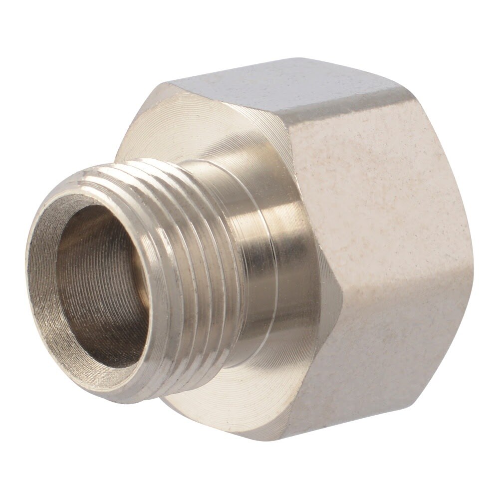 Eastman 95063LF 1/2 in. x 3/8 in. Female x Male Compression Brass Adapter Fitting