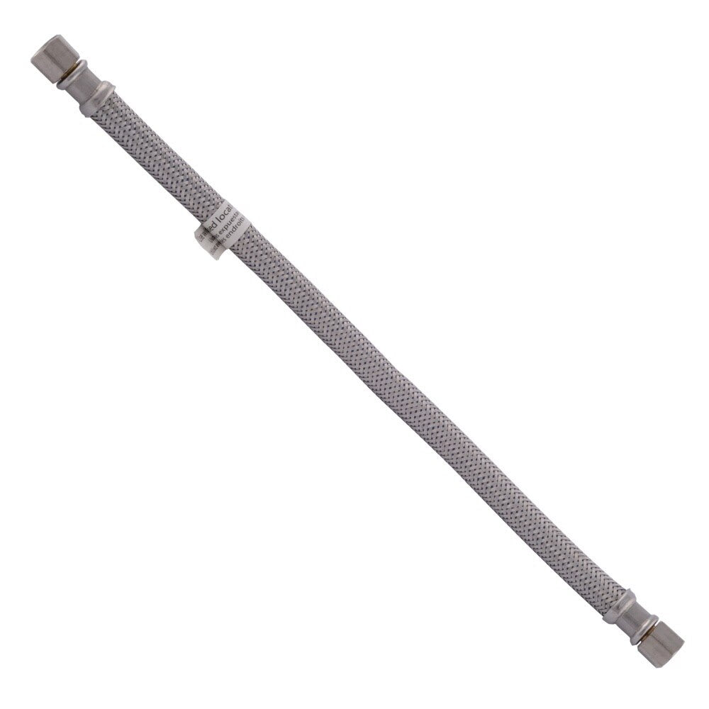 Eastman 98515LF 1 ft. 1/4 in. Compression x 1/4 in. Compression Stainless Steel Ice Maker Connector - 3