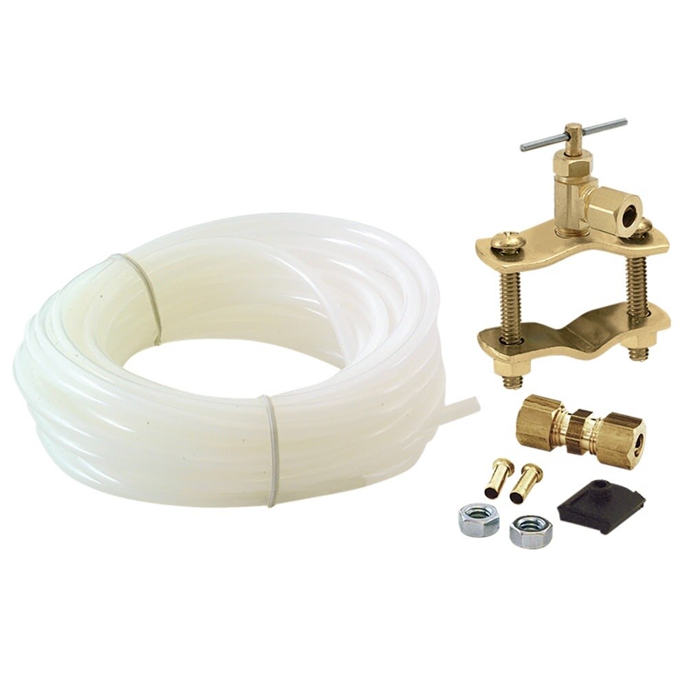 Eastman 98519 25 ft. Poly Tubing Icemaker Installation Kit with 1/4 in. OD Connections
