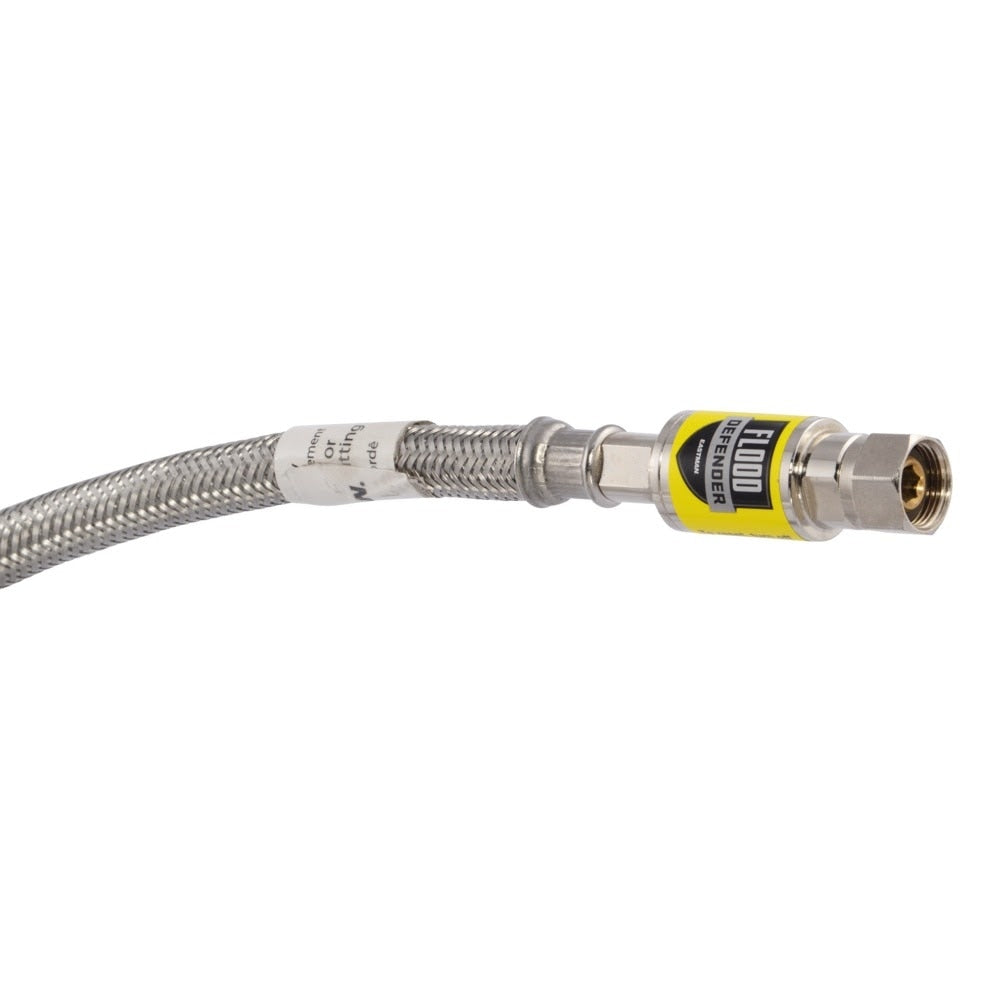 Eastman 98556 6 Ft Flood Defender Stainless Steel Dishwasher Connector Kit - 2