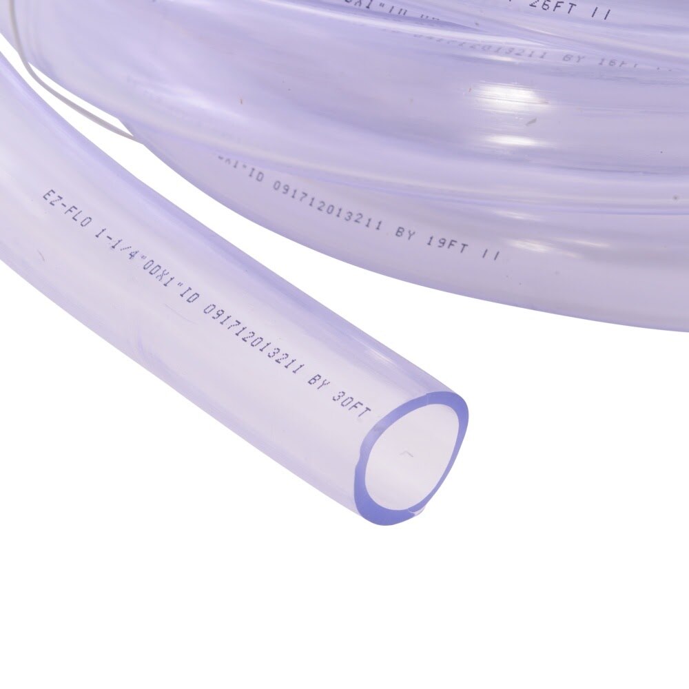 Eastman 98573 1 in ID Clear Vinyl Tubing for Low Pressure Potable Water Use (30 ft Spool) - 2